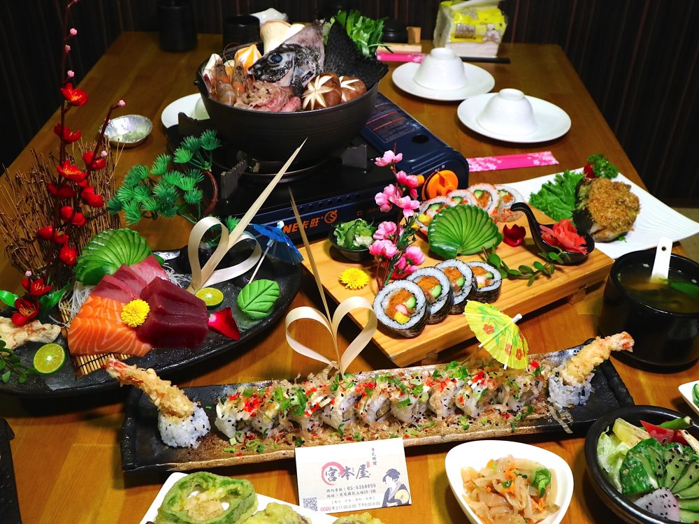 虎尾宮本屋：雲林虎尾的超人氣美味日式料理餐廳，炸蝦壽司超浮誇/日式便當平價美味又飽足｜雲林.虎尾聚餐餐廳推薦/近虎尾科技大學