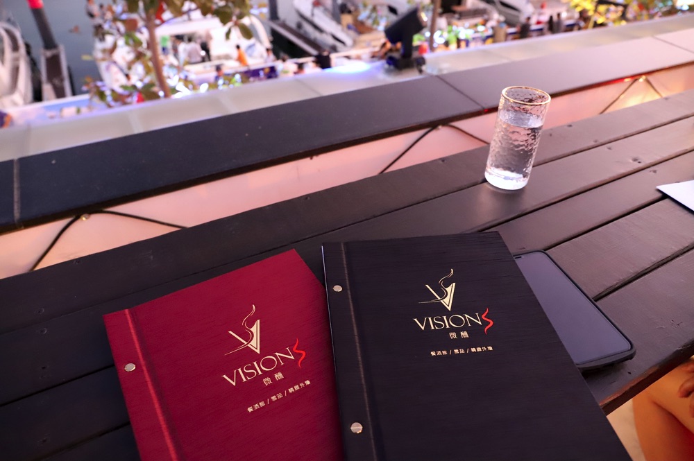Visions微醺餐酒館：台南安平必訪！隱身亞果遊艇園區內的微醺酒吧，情侶約會浪漫景點｜台南景觀餐廳