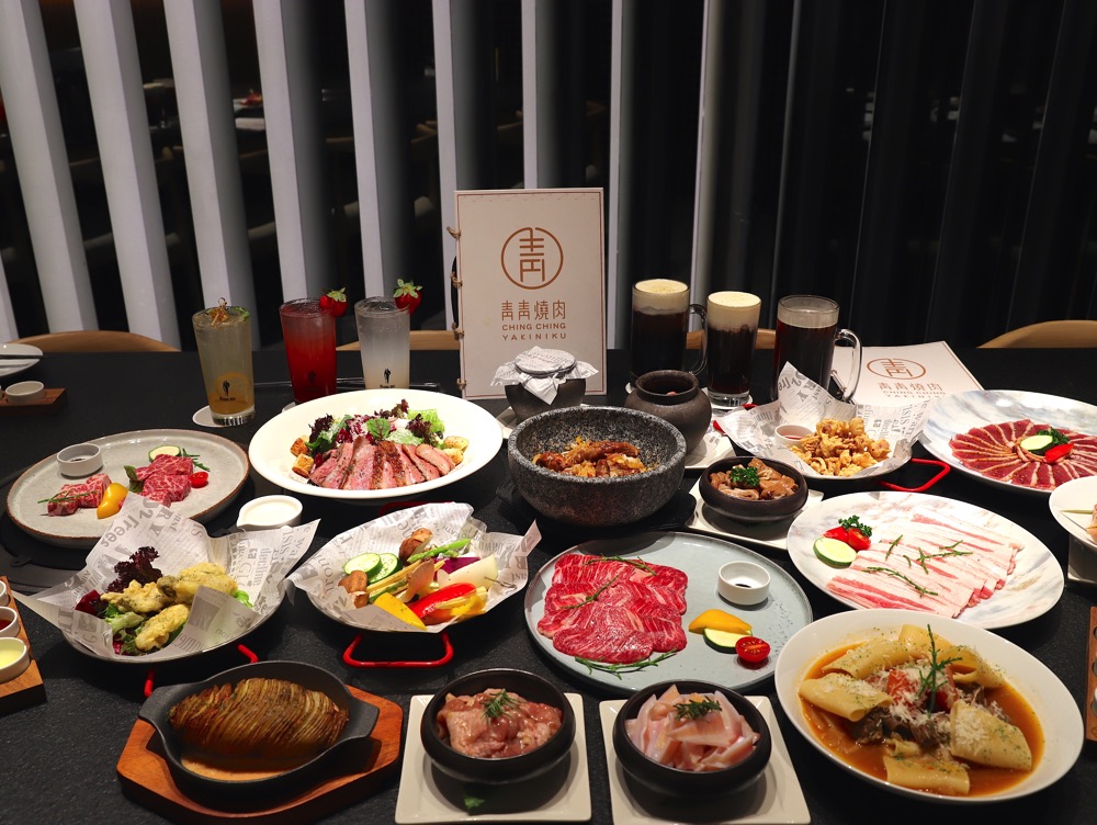 青青燒肉：台南最強精緻燒肉店來啦!嚴選日本A5和牛.M9澳洲黑毛和牛.安格斯牛.伊比利黑豚.神農豚，帶你吃遍國內外優質肉品/熟食餐點也是隱藏版厲害|台南東區燒肉聚餐餐廳推薦