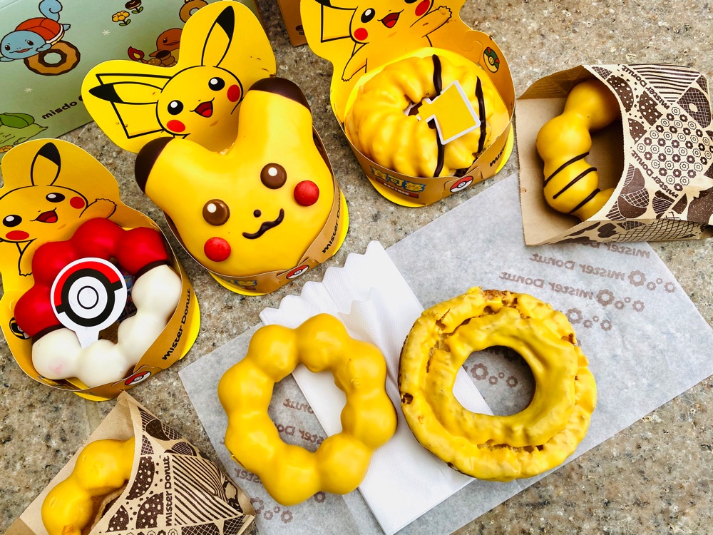 Mister Donut Pokémon：當甜甜圈碰到寶可夢，會變成???期間限定！皮卡丘甜甜圈來啦!!!同期推出-屏東九如檸檬沾醬口味甜甜圈/聯名活動全整理