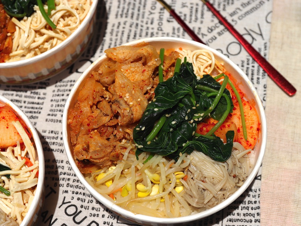 瑪西達Ma Si Da韓式料理：新推出外帶韓式便當餐盒，只要百元上下就能品嘗韓式風味料理~/熊貓外送.Uber Eats台南外送平台配合/暫時歇業