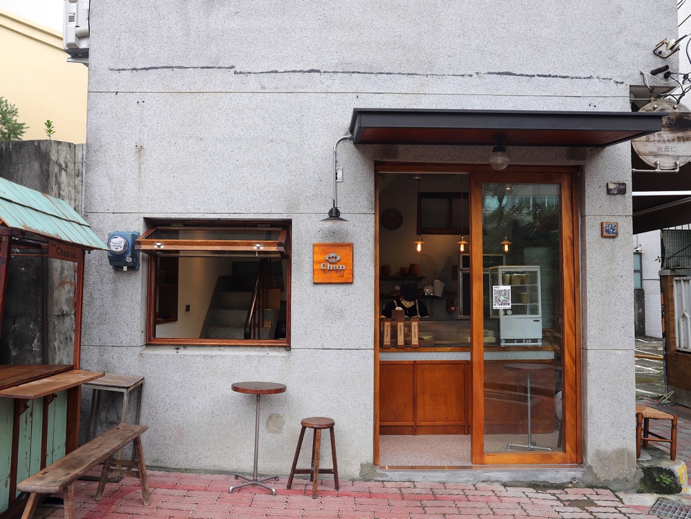 Chun純薏仁。甜點。友愛街文青旅館旁的文青甜品店 （原大菜市純薏仁）：看台南職人用一保堂抹茶讓臺灣紅豆薏仁增添日本風味